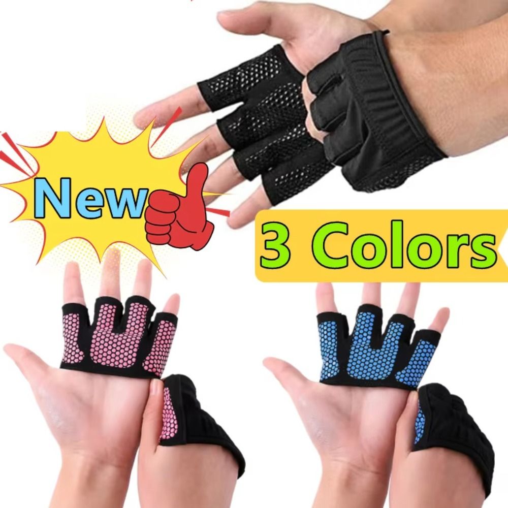 Workout Glove Gym - 1 pair Breathable Gym Half Finger