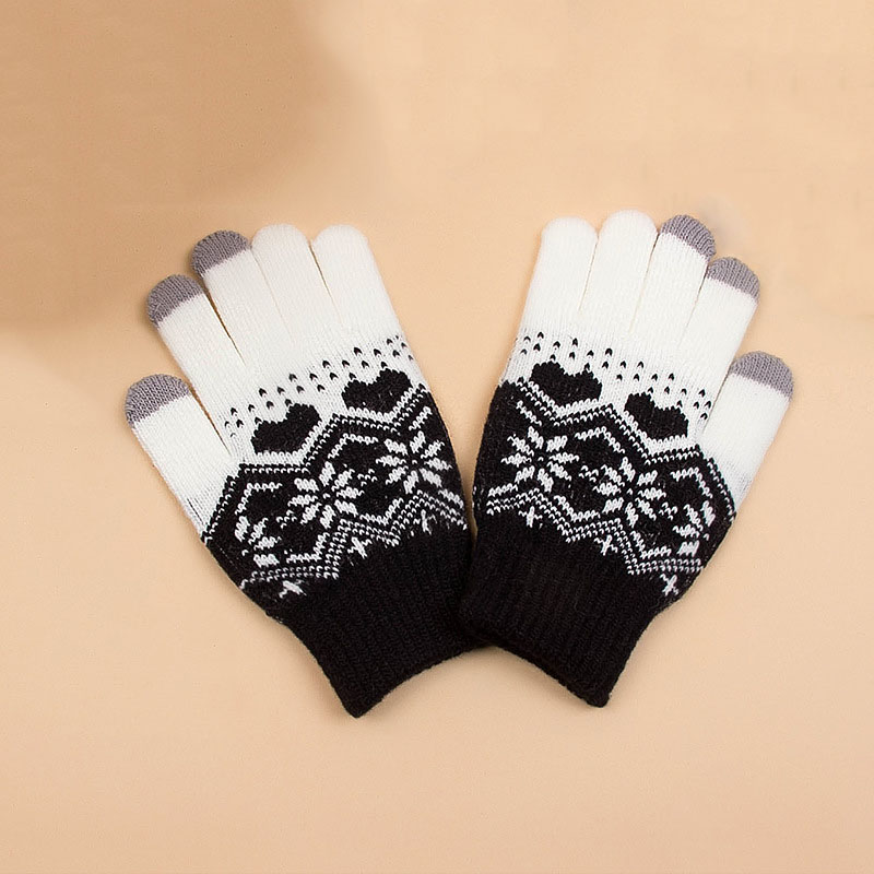 Magic Touch Glove - Women Knitted Gloves Magic Touch Screen