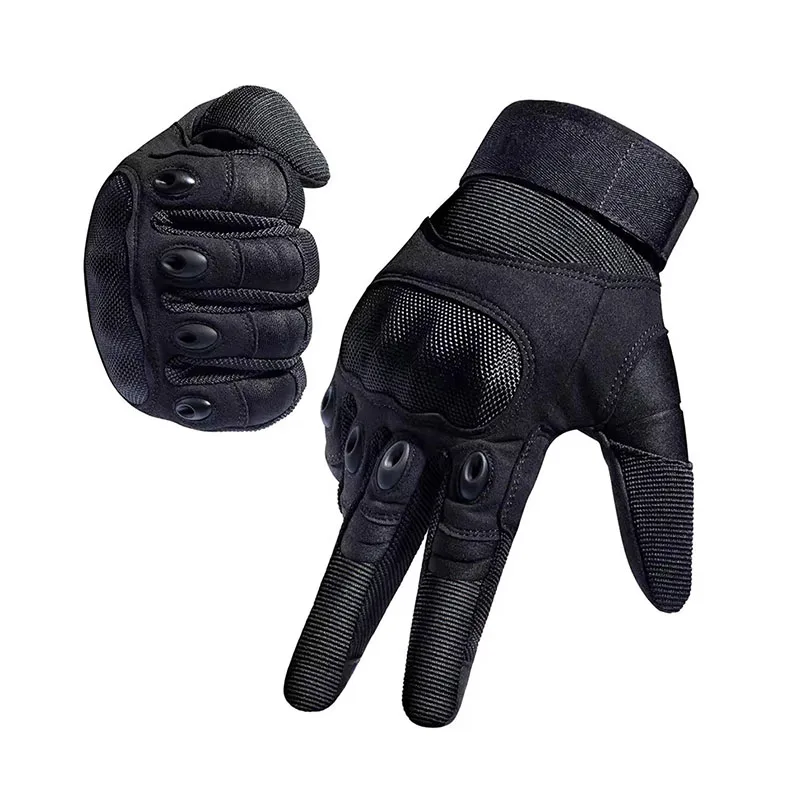 Motorcycle Glove Knuckle - Men's Full Finger Tactical Gloves Touchscreen