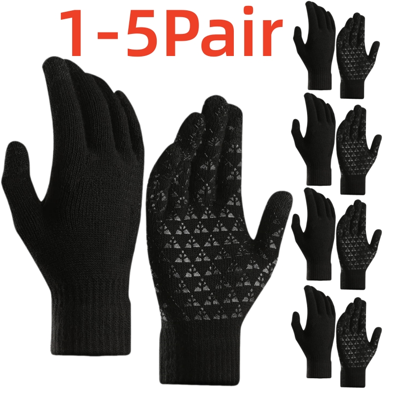 Magic Touch Glove - 1-5Pairs Winter Outdoor Sports Running Glove