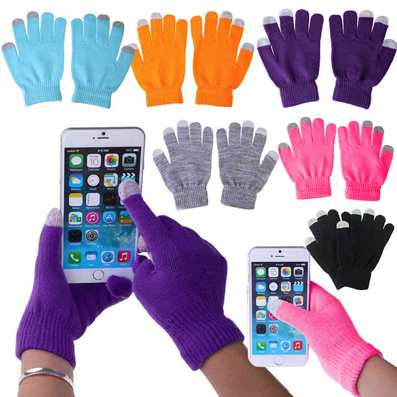 Touchscreen Glove Capacitive - Unisex Winter Warm Capacitive Knit Gloves