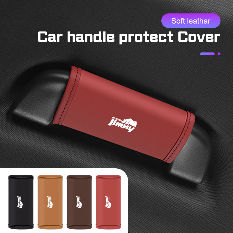 Leather Driving Glove - Car Roof Armrest Pull Protection Cover