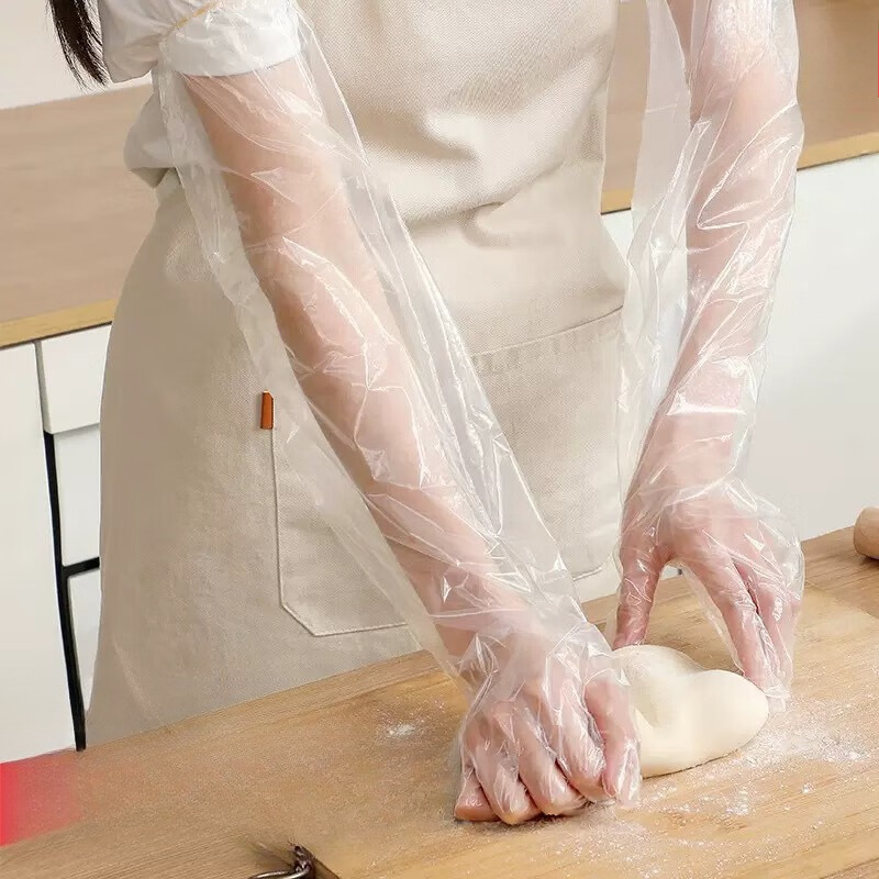 Rubber Glove Cleaning - 30PCS Disposable Arm Guard Gloves Kitchen