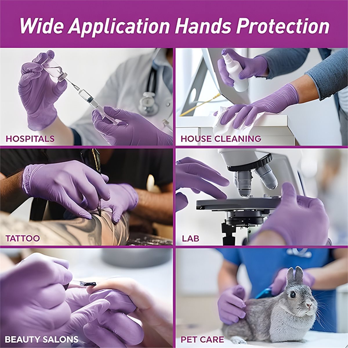 Exam Glove Nitrile - 2026 New Tool 100pcs Nitrile Exam