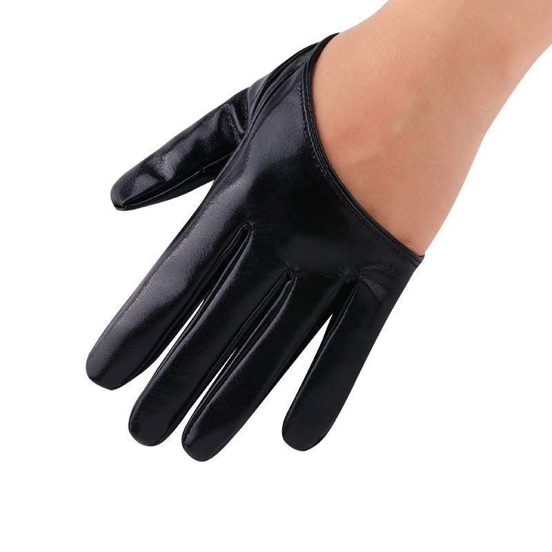 Leather Driving Glove - 1 Pair Fashion Women Tight Full