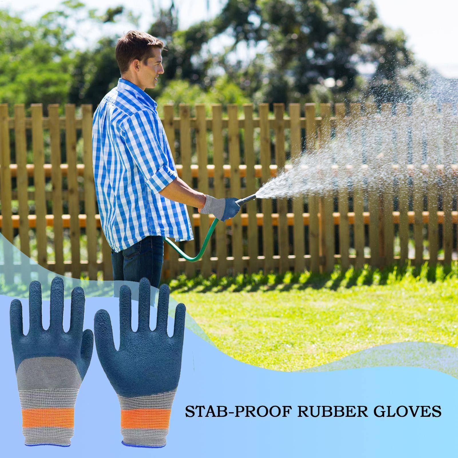 Gardening Glove Waterproof - Gardening Gloves Latex Waterproof Horticultural Gloves