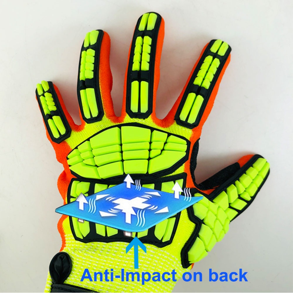Work Glove Impact - NMSafety Cut Resistant Level 5 Safety