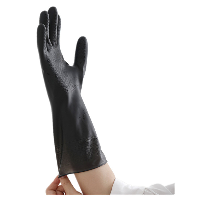 1 Pair Black Gloves Home Washi - Dish Glove Rubber review and price