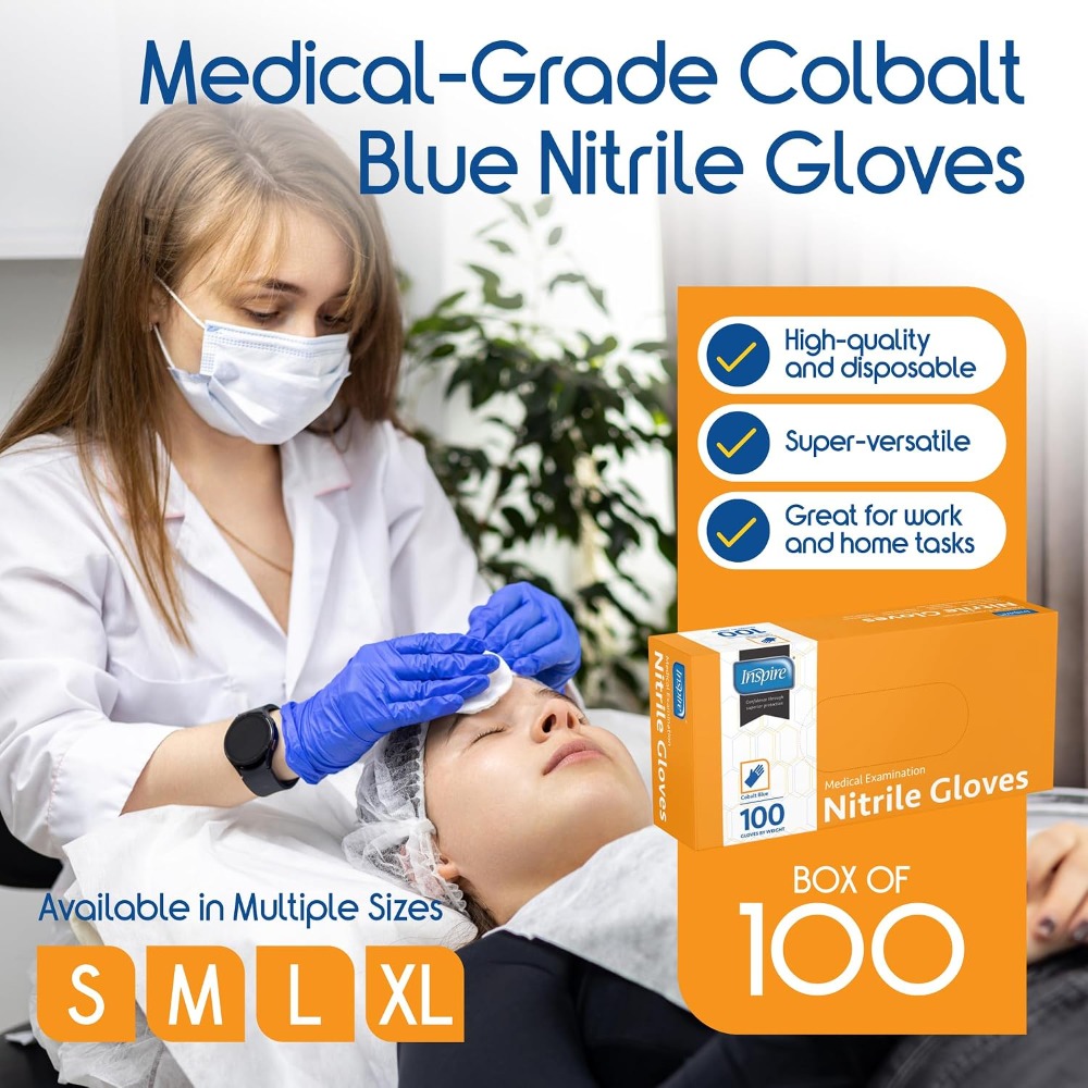 Cobalt Blue Nitrile Disposable - Exam Glove Nitrile review and price