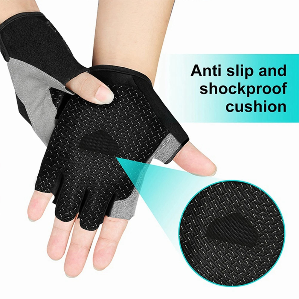 Non-Slip Half-Finger Training  - Workout Glove Gym review and price
