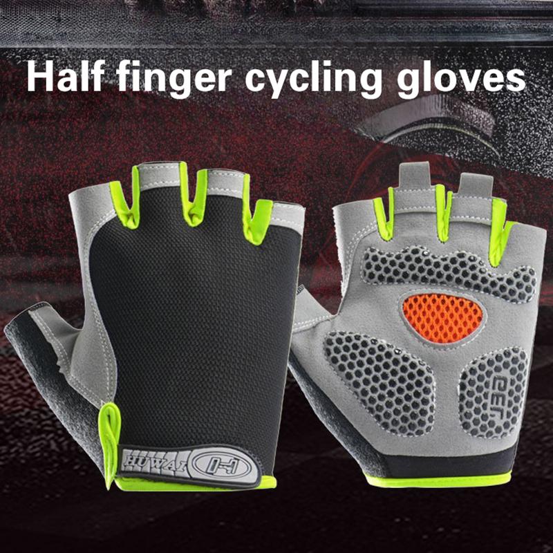 Fingerless Cycling Gloves Anti - Fingerless Glove Knit review and price
