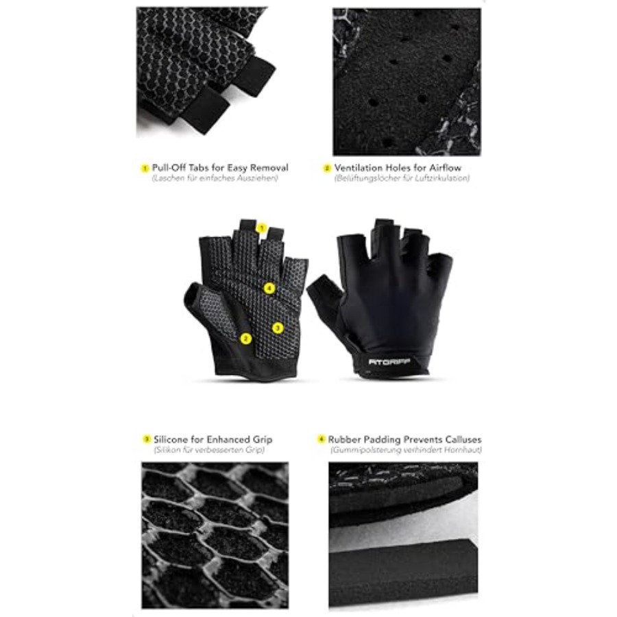 ® Workout Gloves Padded for Me - Workout Glove Gym review and price