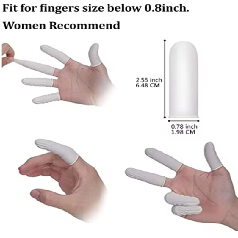 Disposable Latex Finger Cots P - Latex Disposable Glove review and price