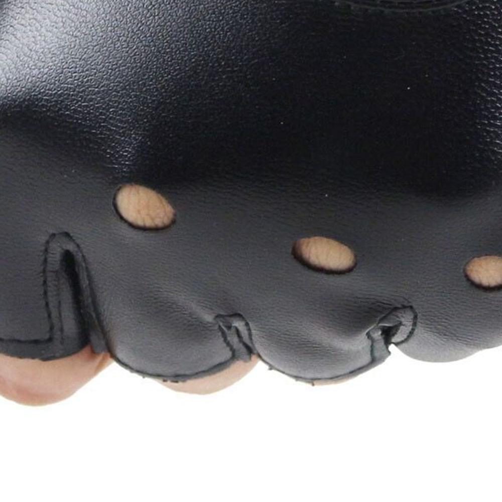 Unisex Fingerless Driving PU L - Leather Driving Glove review and price