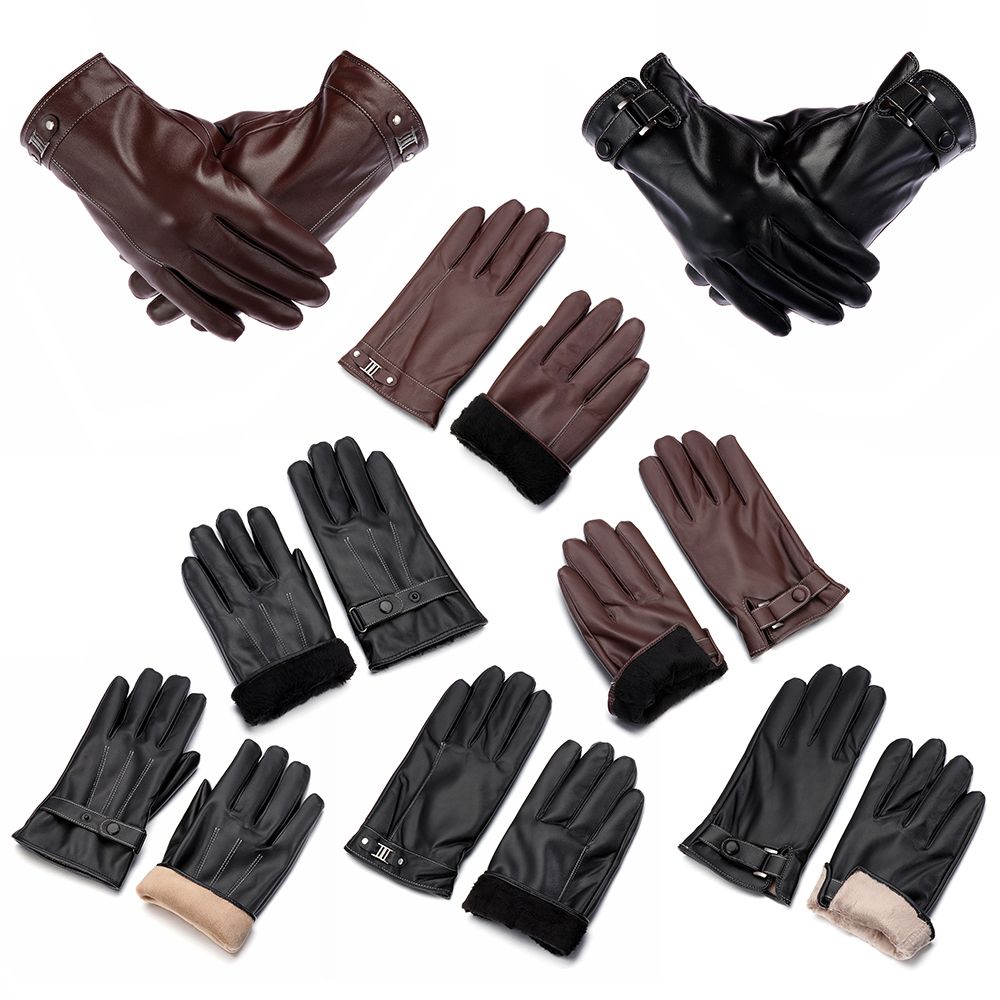 Men's Fleece Thermal Leather G - Leather Driving Glove review and price