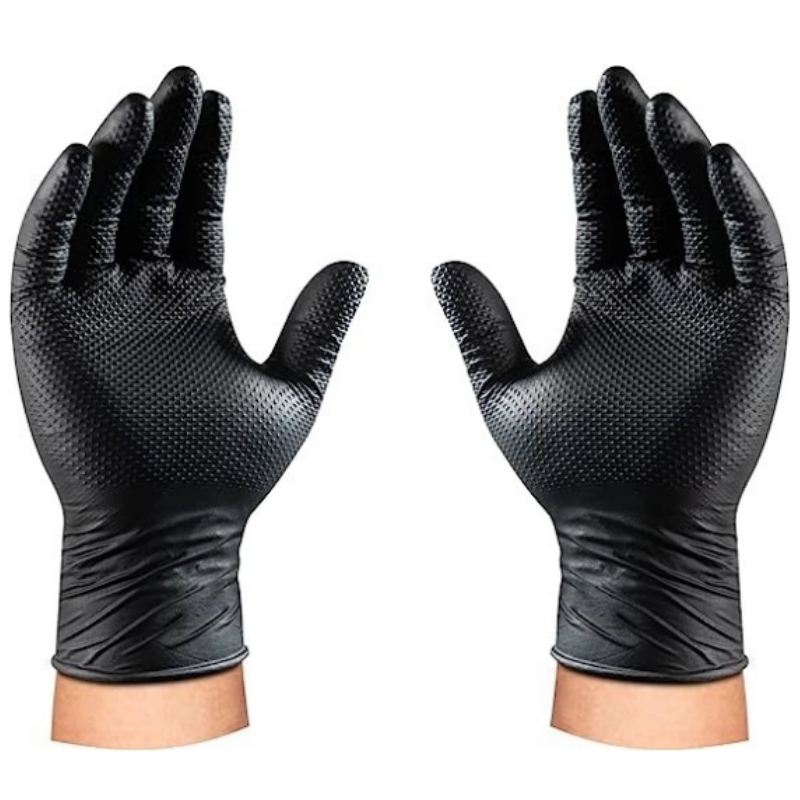 8Mil Heavy Duty Black Nitrile  - Nitrile Mechanic Glove review and price