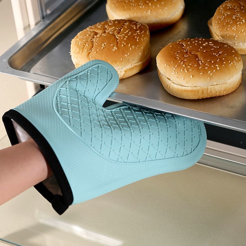 2pcs heat insulation gloves, a - Oven Mitt Silicone review and price