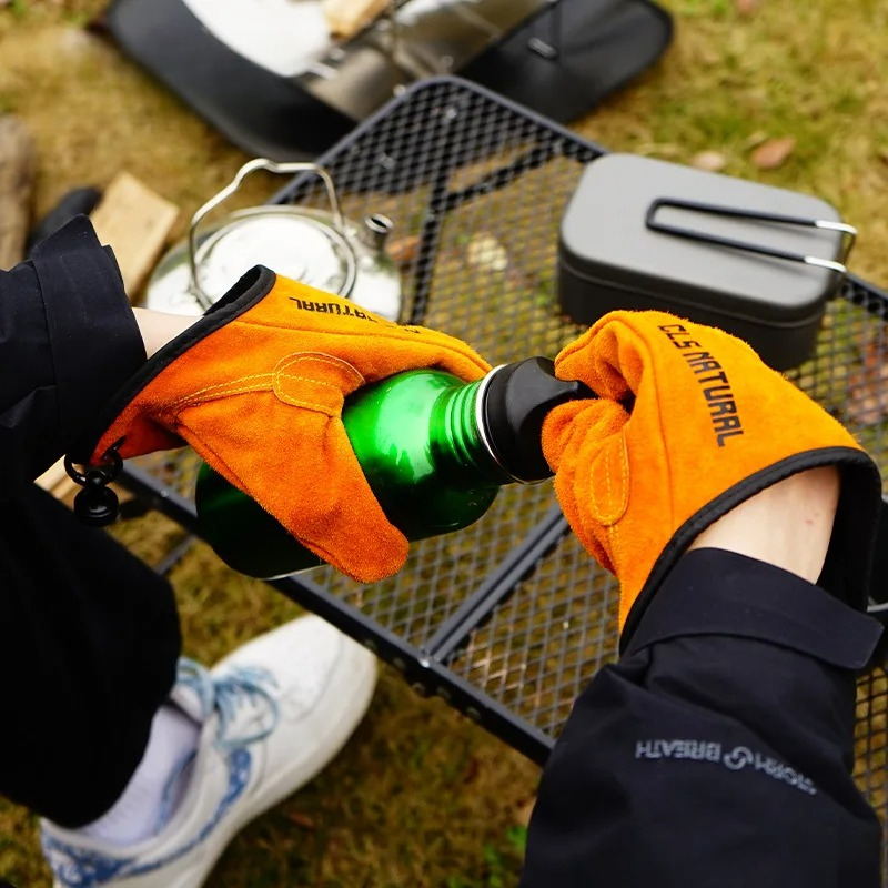 Heat Resistant BBQ Gloves Cowh - Heat Resistant Glove review and price