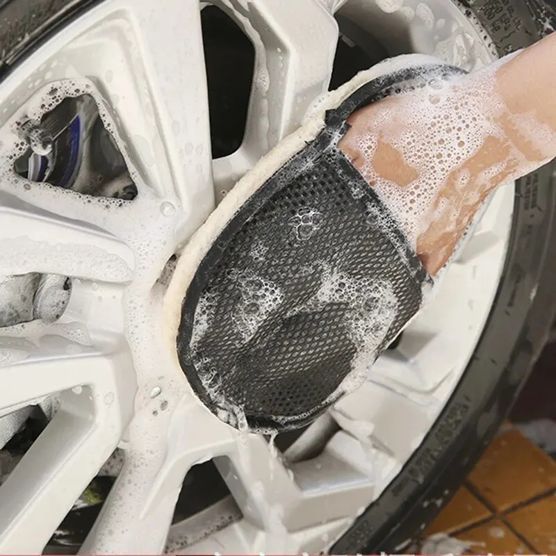 Car Wash Wool Gloves Thickened - Wool Glove Lined review and price