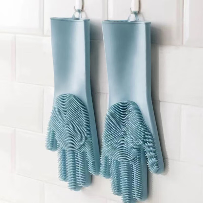 Silicone Dishwashing Gloves, M - Dish Glove Rubber review and price