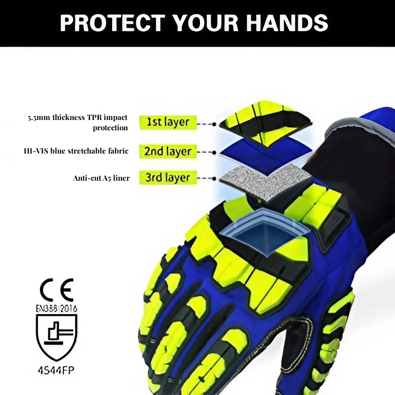 XYEHS ANSI CUT A5 Rescue Extri - Work Glove Impact review and price