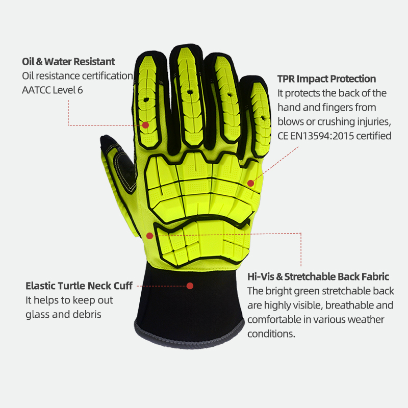 XYEHS ANSI CUT A5 Rescue Extri - Work Glove Impact review and price
