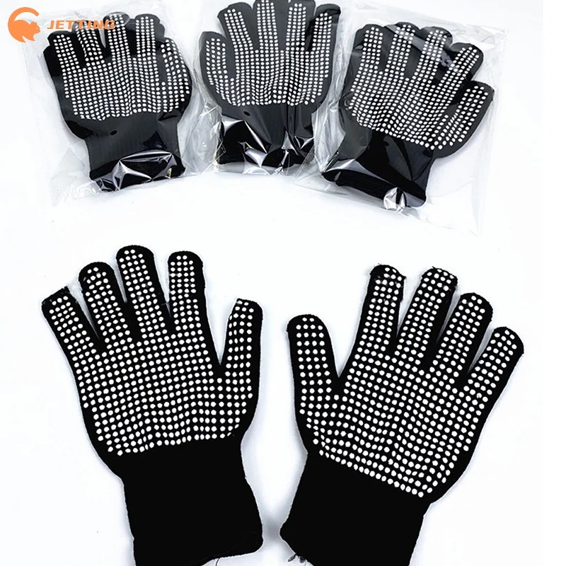 1Pcs Hair Salon Styling Gloves - Heat Resistant Glove review and price