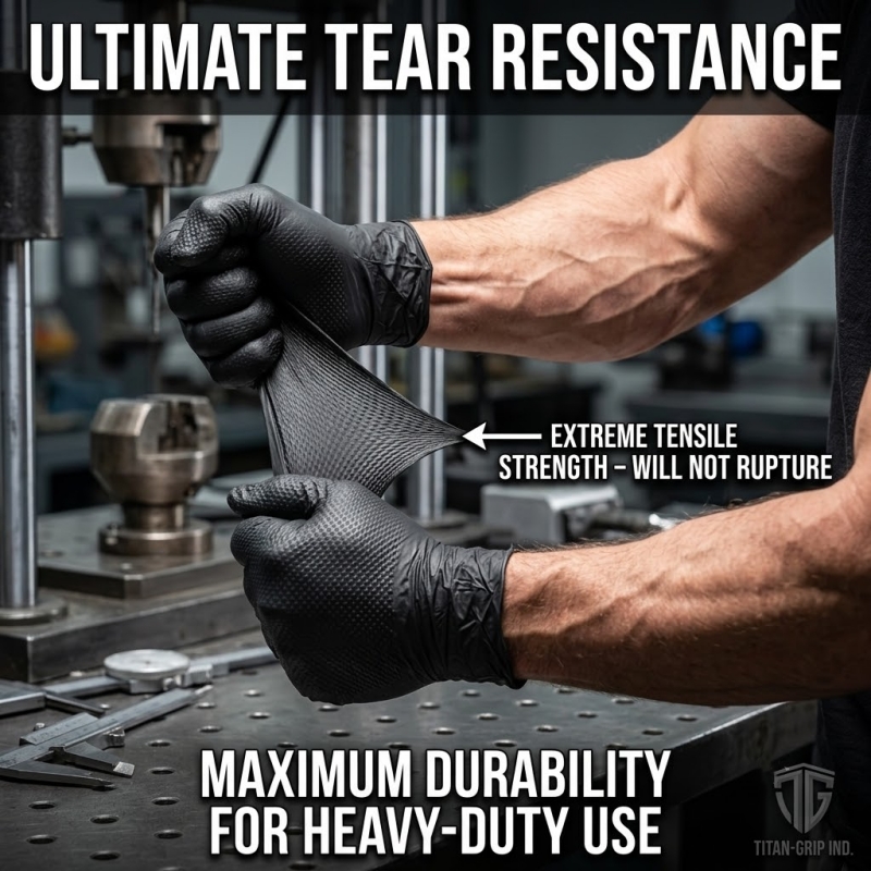 Heavy Duty Black Industrial Ni - Nitrile Mechanic Glove review and price