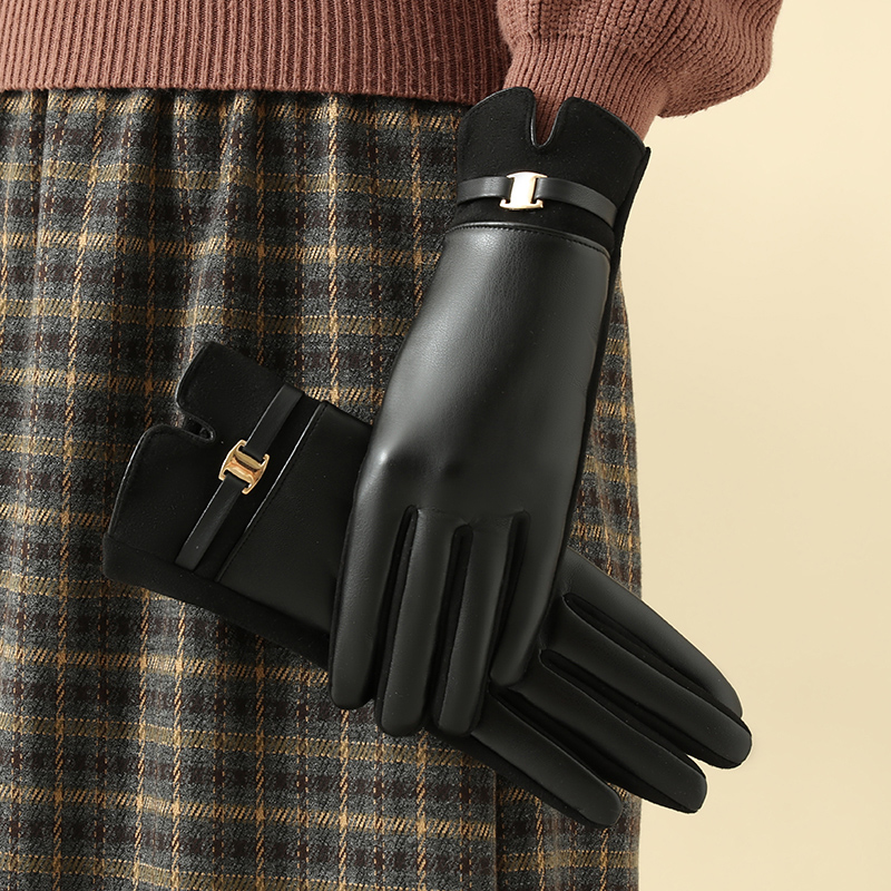 1 Pair of Gloves for Women in  - Leather Driving Glove review and price