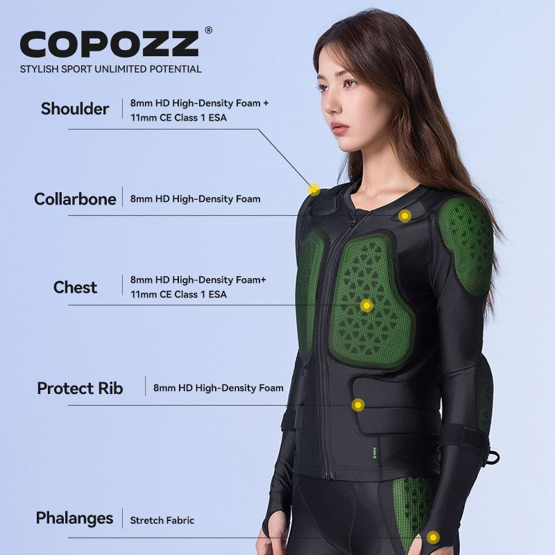 COPOZZ ESA Anti-Collision Back - Work Glove Impact review and price