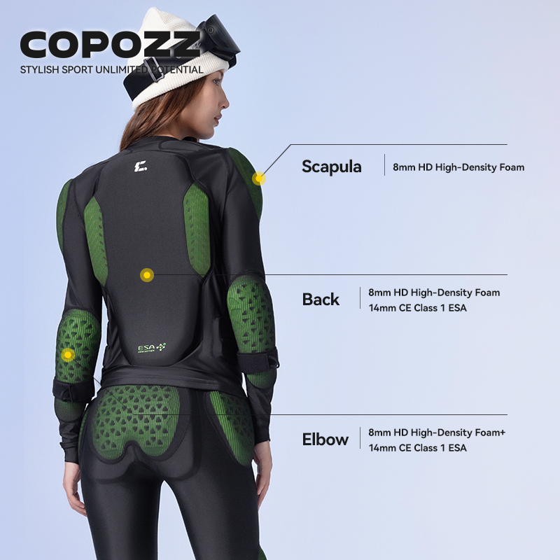 COPOZZ ESA Anti-Collision Back - Work Glove Impact review and price