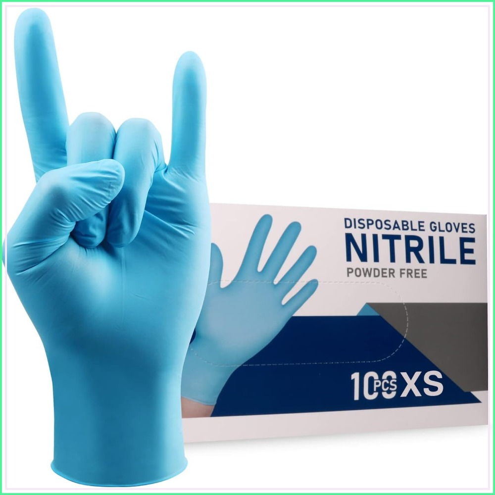 Nitrile Disposable Gloves Powd - Exam Glove Nitrile review and price