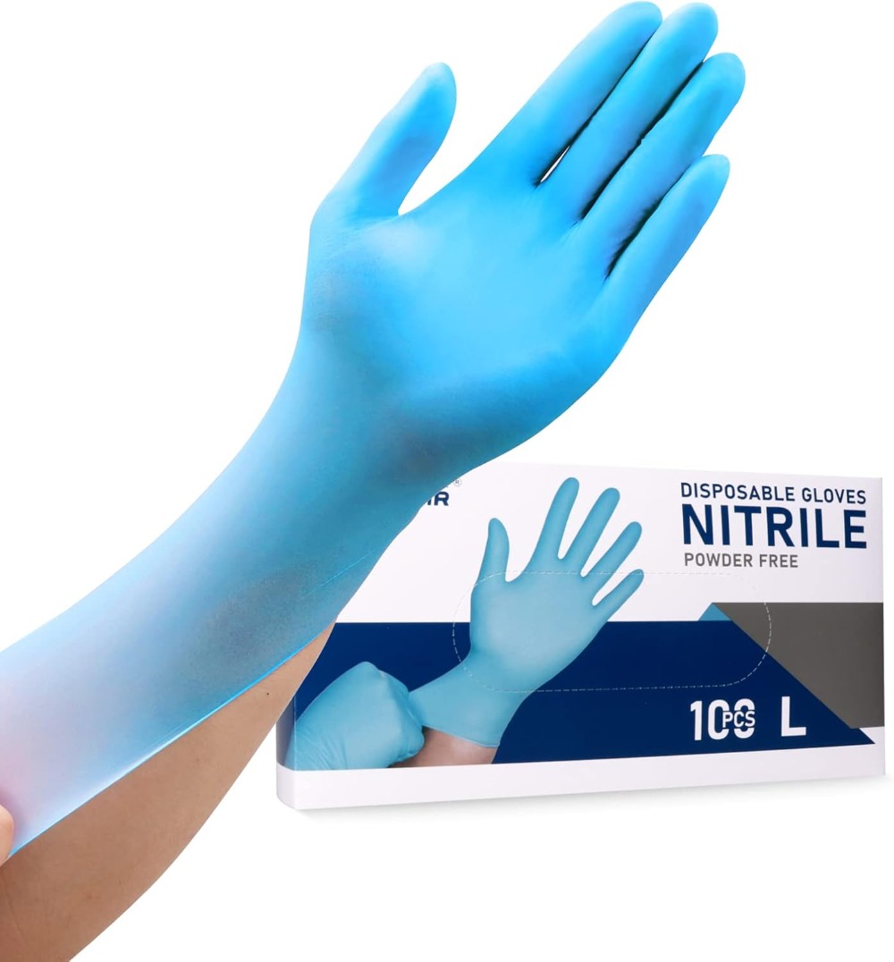 Nitrile Disposable Gloves Powd - Exam Glove Nitrile review and price