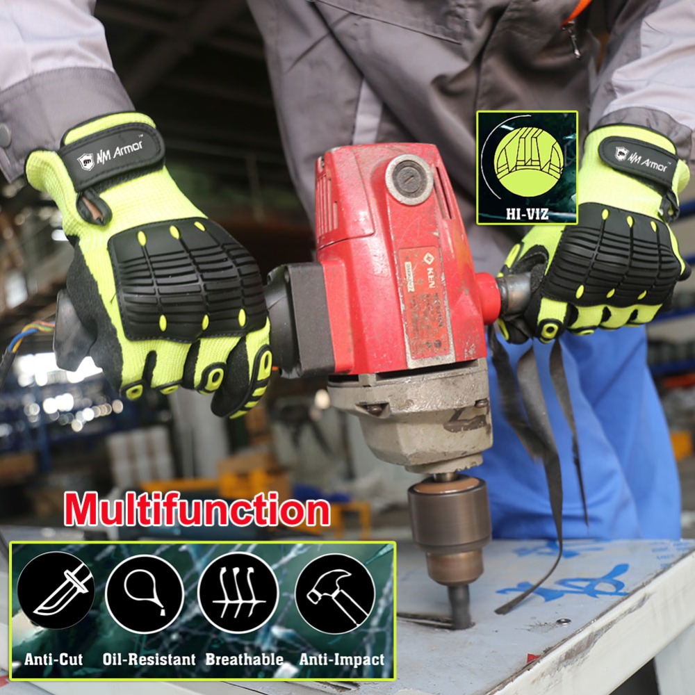 NMSafety High Quality Gloves S - Work Glove Impact review and price