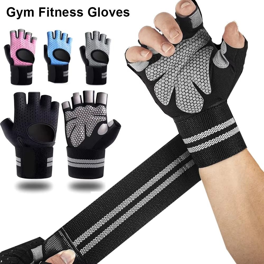 1Pair with Wrist Wrap Support  - Workout Glove Gym review and price