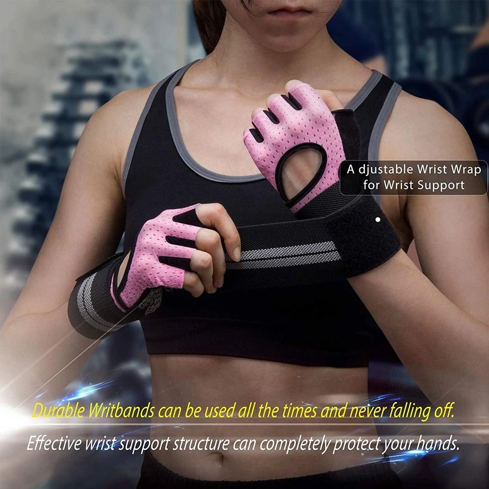 1Pair with Wrist Wrap Support  - Workout Glove Gym review and price