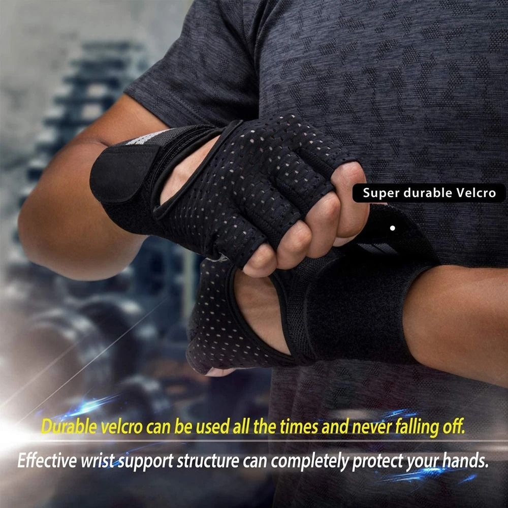 1Pair with Wrist Wrap Support  - Workout Glove Gym review and price