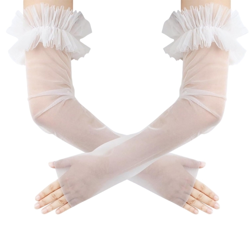 Elegant Wedding Sheer Arm Slee - Fingerless Glove Knit review and price