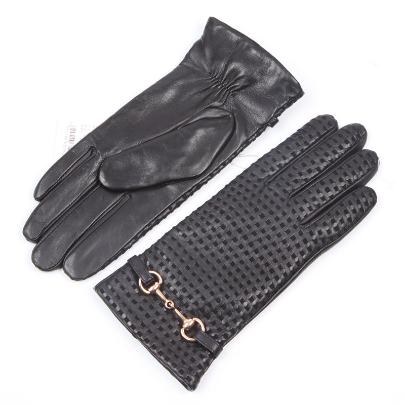 Real Leather Gloves Female The - Wool Glove Lined review and price