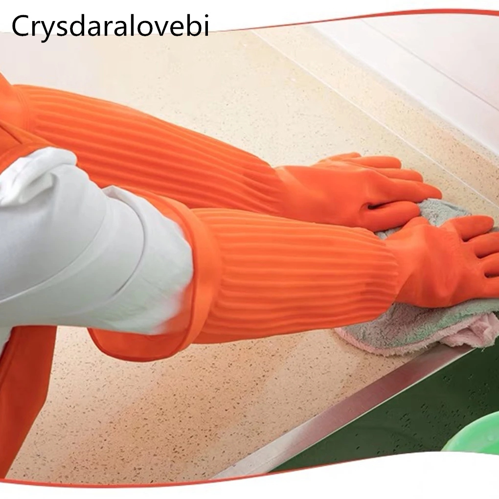 45/55cm Waterproof Household G - Rubber Glove Cleaning review and price