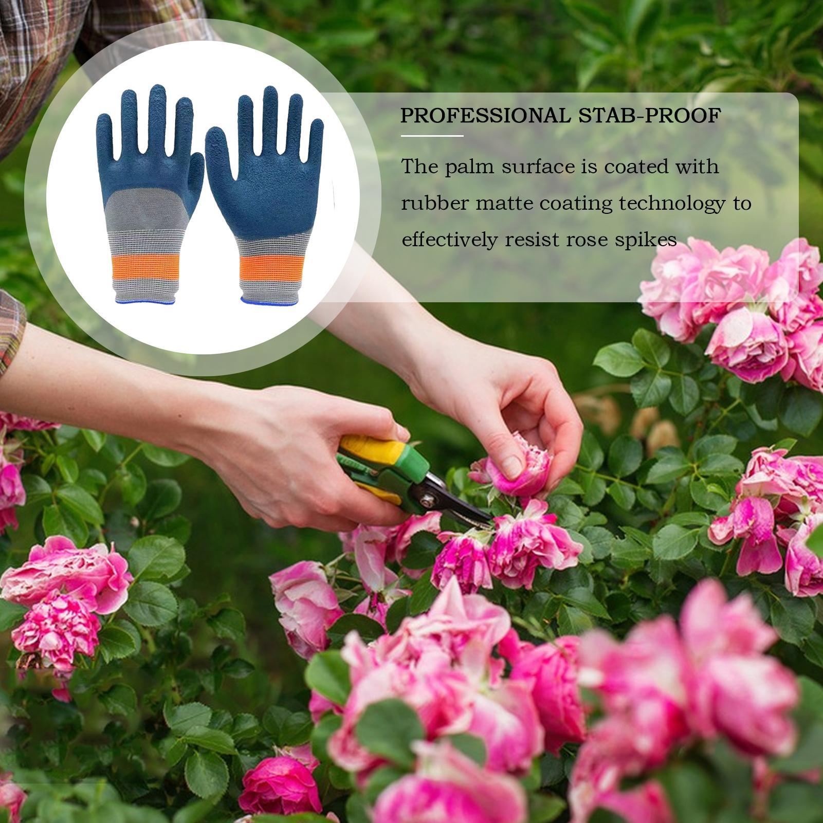 1Pair of Gardening Gloves Rubb - Gardening Glove Waterproof review and price