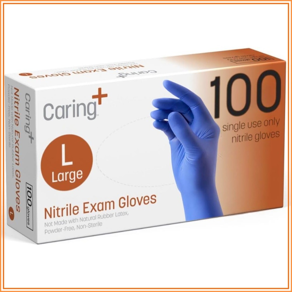 Nitrile Exam Gloves, Blue, Pow - Exam Glove Nitrile review and price