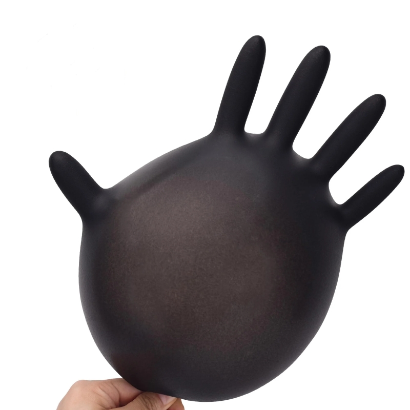 20PCS Black Disposable Nitrile - Latex Disposable Glove review and price