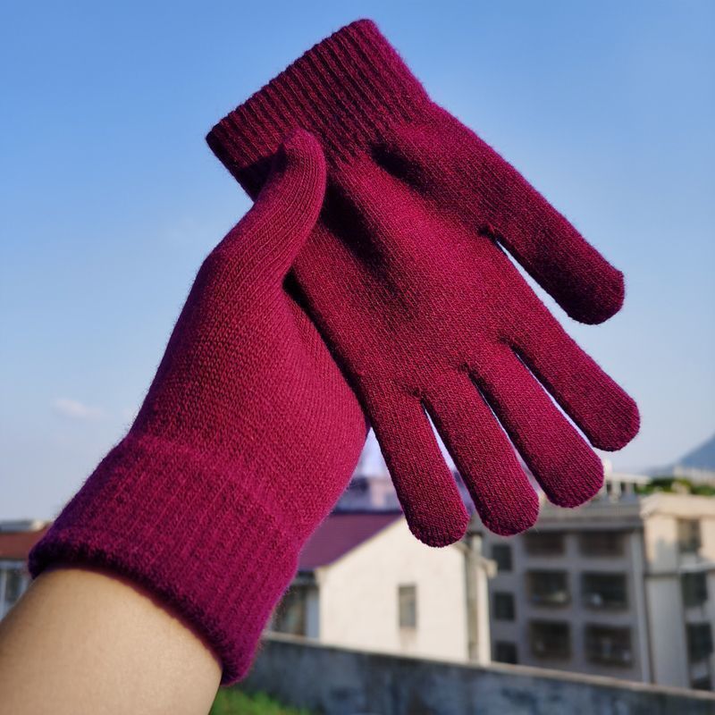 Men's and Women's Knitted Wool - Wool Glove Lined review and price