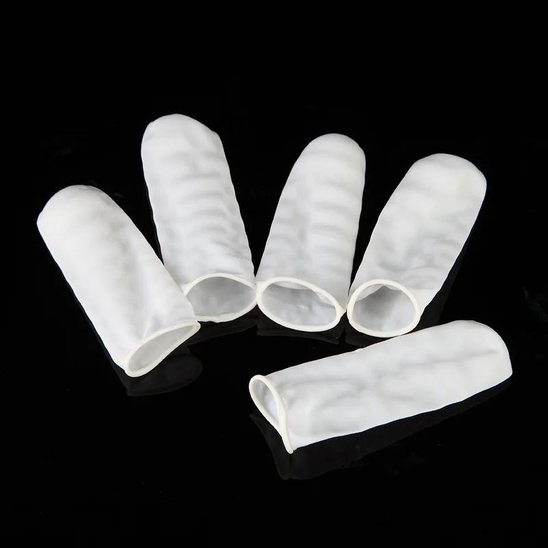 100Pcs Disposable Latex Finger - Latex Disposable Glove review and price