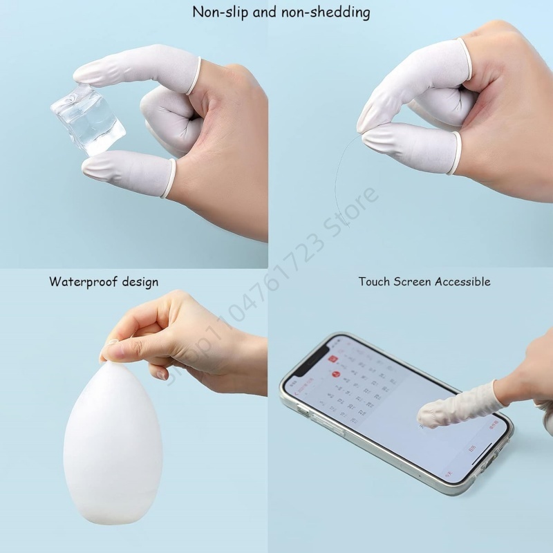 100Pcs Disposable Finger Cover - Latex Disposable Glove review and price