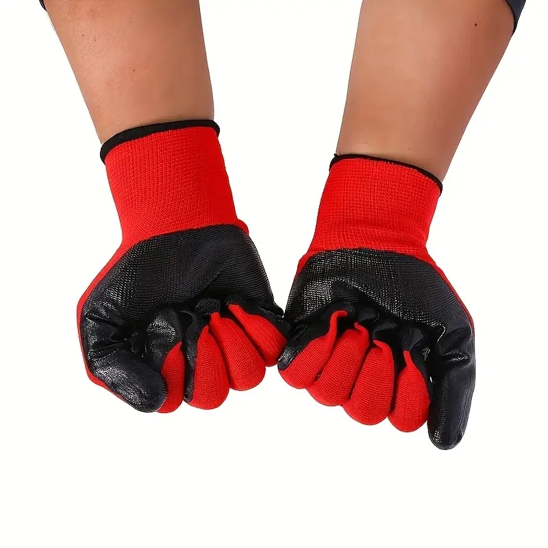 4/20PCS Nitrile Coated Safety  - Nitrile Mechanic Glove review and price