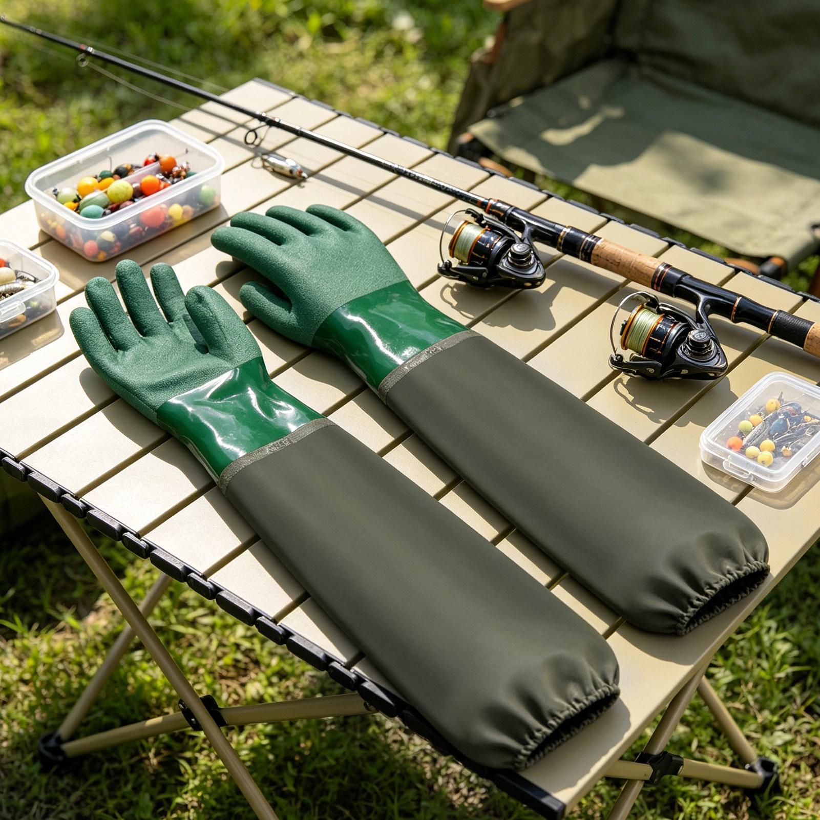 Waterproof Rubber Gloves Long  - Rubber Glove Cleaning review and price