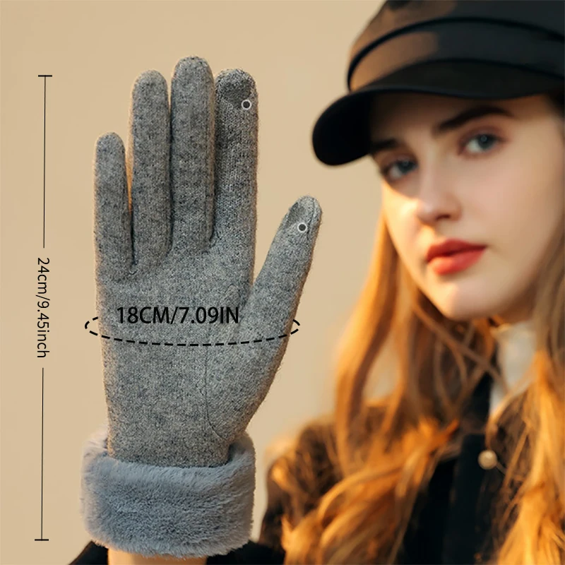 TRALOW Women's Winter Knit Tou - Wool Glove Lined review and price
