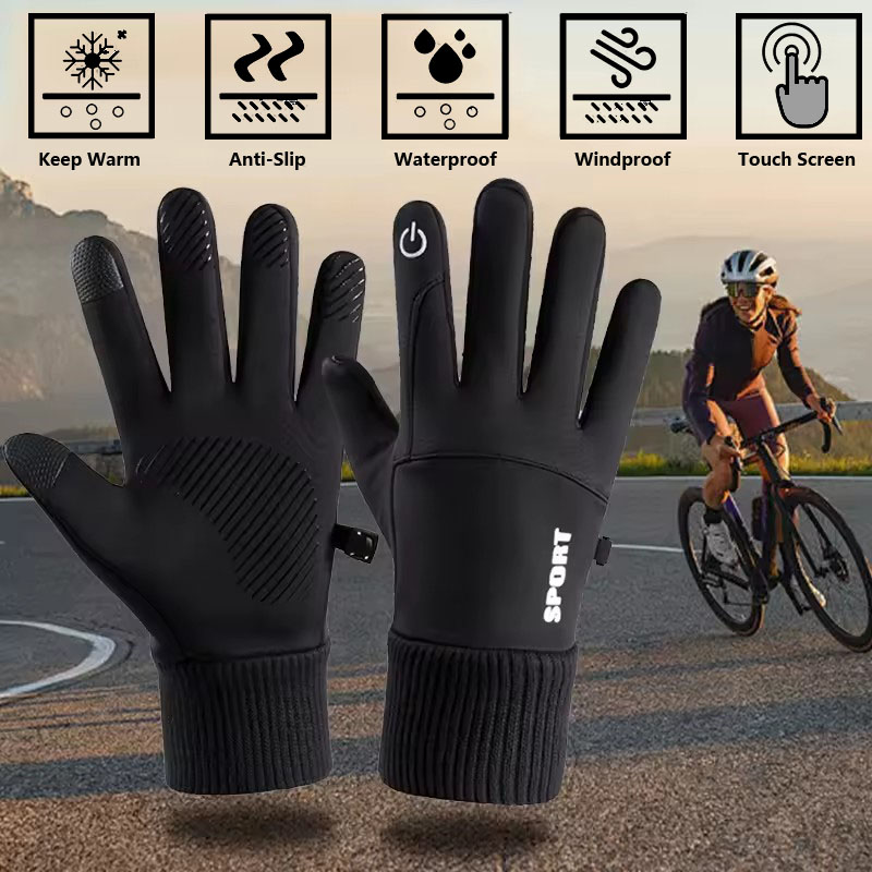 Black Winter Warm Full Fingers - Ski Glove Waterproof review and price